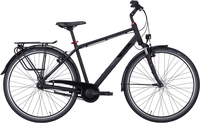 Citybike Pegasus Solero SL7 Herren schwarz. 2023 (Rahmenh. Pegasus: 55 cm Körpergrösse 175 - 185 cm)