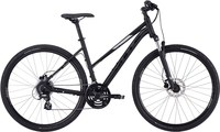 Crossbike Bulls Crossbike 1 trapez schwarz (Rahmenhöhe Bulls 28": 48 cm Körpergr. 160 - 170 cm)