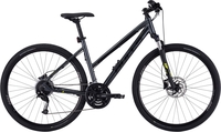 Crossbike Bulls Crosstail trapez schwarz (Rahmenhöhe Bulls 28": 54 cm Körpergr. 170 - 180 cm)