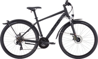 Crossbike Bulls Wildcross Street Herren schwarz (Rahmenhöhe Bulls 28": 58 cm Körpergr. 180 - 190 cm)