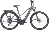 Damen E-Bike Bulls Lacuba Evo 11 trapez silber. 2023 (Akkukapazität: Brose FIT 740 Wh / Rahmenhöhe: Körpergröße: 165-185 cm (M) Trek.)