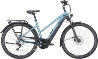 Damen E-Bike Pegasus Premio EVO 10 Lite trapez blau. 2023 (Rahmenh. Pegasus: 45 cm Körpergrösse 150 - 160 cm / Akkukapazität: 625 Wh + 200€)