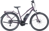 Damen E-Bike Pegasus Solero E8 Plus trapez berry. 2023 (Akkukapazität: Bosch 500 Wh / Rahmenh. Pegasus: 45 cm Körpergrösse 150 - 160 cm)