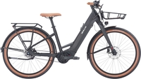 E-Bike Bulls Sturmvogel Evo 5F Belt Wave schwarz. 2023 (Rahmenh. Bulls City & Urban: 44 cm Körpergrösse 160 - 170 cm / Akkukapazität: Brose FIT 740 Wh)