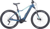 E-Bikes Bulls Aminga Eva 1 27, 5 blau. 2023 (Rahmenhöhe Sport: 37 cm 150 - 160 cm (Bulls) / Akkukapazität: 625 Wh + 200€)