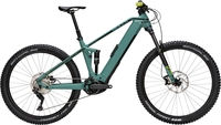 E-Bikes Bulls Sonic Evo AM 1 grün. 2024 (Rahmenhöhe: Körpergröße: 160-175 cm (S) / Akkukapazität: 625Wh smart)