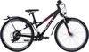 Kinder Fahrrad Bulls Zarena Street 24 schwarz 7-sdp outer (Rahmenh. Bulls Kinderrad: 24 Zoll Körpergrösse 140 - 150 cm)
