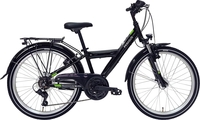 Kinder Fahrrad Pegasus Avanti 18 schwarz 24 Zoll (Rahmenhöhe Kinder: 24 Zoll Körpergrösse 140 - 150 cm)
