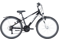 Kinder Fahrrad Pegasus Avanti Sport 18 schwarz. 2023 (Rahmenhöhe Kinder: 24 Zoll Körpergrösse 140 - 150 cm)
