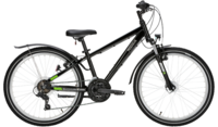 Kinder Fahrrad Pegasus Avanti Sport 18 schwarz 24 Zoll (Rahmenhöhe Kinder: 24 Zoll Körpergrösse 140 - 150 cm)