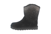 Bearpaw GLAM PLATFORM LO Stiefeletten in Übergrößen Schwarz 3118W 011 große Damenschuhe