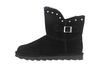 Bearpaw Minnie Black II Boots in Übergrößen Schwarz 2301W 011 große Damenschuhe