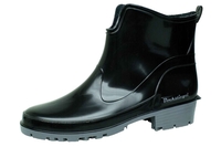 Bockstiegel Elke Gummistiefel in Übergrößen Schwarz 10019_8 schwarz/grau große Damenschuhe