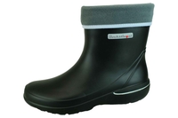 Bockstiegel Finn Gummistiefel in Übergrößen Schwarz 10399 schwarz/grau große Unisexschuhe