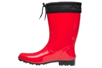 Bockstiegel Gummistiefel in Übergrößen Rot/Schwarz Sara 10274_6 große Damenschuhe
