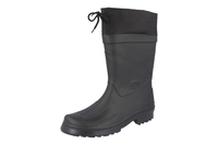 Bockstiegel Gummistiefel in Übergrößen Schwarz Nils - Schwarz große Herrenschuhe/Damenschuhe