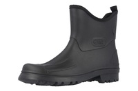 Bockstiegel Gummistiefeletten in Übergrößen Schwarz Peter - Schwarz große Herrenschuhe/Damenschuhe