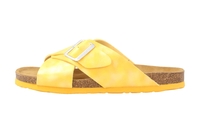 Dr. Brinkmann Pantoletten in Übergrößen Gelb 700340-06 große Damenschuhe