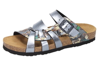 Dr. Brinkmann Pantoletten in Übergrößen Grau 701073-9 große Damenschuhe