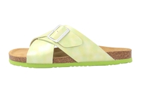 Dr. Brinkmann Pantoletten in Übergrößen Grün 700340-71 große Damenschuhe