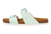 Dr. Brinkmann Pantoletten in Übergrößen Grün 701474-71 große Damenschuhe