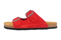 Dr. Brinkmann Pantoletten in Übergrößen Rot 700108-04 große Damenschuhe