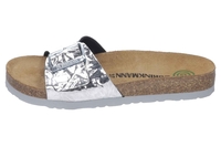 Dr. Brinkmann Pantoletten in Übergrößen Silber 701254 92 große Damenschuhe