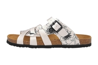 Dr. Brinkmann Pantoletten in Übergrößen Silber 701462-92 große Damenschuhe