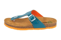 Dr. Brinkmann Zehentrenner in Übergrößen Blau 701478-5 große Damenschuhe