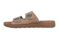 Jana Relax Pantoletten in Übergrößen Taupe 8-8-27109-26 341 große Damenschuhe