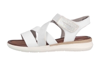 Jana Sandaletten in Übergrößen Weiß 8-8-28207-28 100 große Damenschuhe