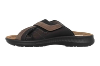 Jomos Pantoletten in Übergrößen Schwarz 506604 12 0012 große Herrenschuhe