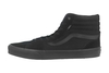VANS MN FILMORE HI (SUEDE/CANVAS) BLACK/BLACK Sneaker in Übergrößen Schwarz VN0A5KXTGL41 große Herrenschuhe