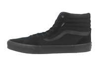 VANS MN FILMORE HI (SUEDE/CANVAS) BLACK/BLACK Sneaker in Übergrößen Schwarz VN0A5KXTGL41 große Herrenschuhe