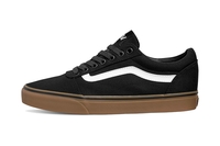 VANS MN Ward (Canvas) Black/gum Sneaker in Übergrößen Schwarz VN0A36EM7HI große Herrenschuhe