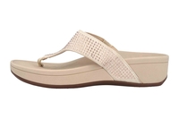 Vionic Zehentrenner in Übergrößen Elfenbein Pacific Naples Champagne große Damenschuhe