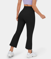 Halara - Capri-Yoga-Leggings mit hoher Taille und hoher Taille - Schwarz - S