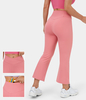 Halara - Capri-Yoga-Leggings mit hoher Taille und hoher Taille - Süßigkeiten Rosa - S