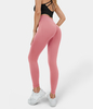 Halara - Po-Lifting Leggings mit hohem Bund,  Scrunch und nahtlosem Flow - Süßigkeiten Rosa - XS(7/8)