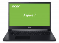 Acer Aspire 7 A715-75G-517Y - 15.6" FHD,  i5-9300H,  8GB,  1TB SSD,  GTX 1650 Ti,  Win10