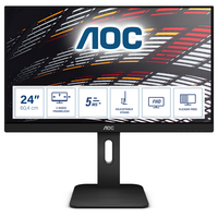 AOC 24P1 - LED-Monitor - 60.5 cm (23.8") - 1920 x 1080 Full HD (1080p)