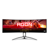 AOC Gaming AG493UCX2 - AGON Series - LED-Monitor - Gaming - gebogen - 124.5 cm (49")