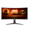 AOC Gaming CU34G2X/BK - G2 Series - LED-Monitor - Gaming - gebogen - 86 cm (34")