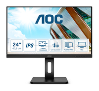 AOC Q24P2Q - LED-Monitor - 60.5 cm (23.8") - 2560 x 1440 QHD @ 75 Hz