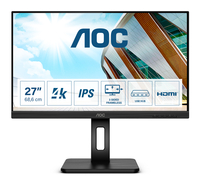 AOC U27P2 - LED-Monitor - 68.4 cm (27") - 3840 x 2160 4K UHD (2160p)