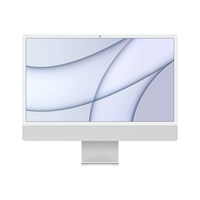 Apple iMac 24" silber,  M1 - 8 Core CPU / 7 Core GPU,  8GB RAM,  256GB SSD mgtf3d/a