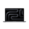 Apple MacBook Pro 14.2" Space Gray,  M3 - 8 Core CPU / 10 Core GPU,  8GB RAM,  1TB SSD,  DE,  70W-Netztei mtl83d/a