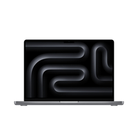 Apple MacBook Pro 14.2" Space Gray,  M3 - 8 Core CPU / 10 Core GPU,  8GB RAM,  512GB SSD,  DE,  70W-Netzt mtl73d/a