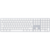 Apple Magic Keyboard mit Touch ID und Ziffernblock für Mac mit Apple Chip,  weiß/silber,  DE mk2c3d/a