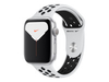 Apple Watch Nike Series 5 (GPS) - 44 mm - Aluminium,  Silber